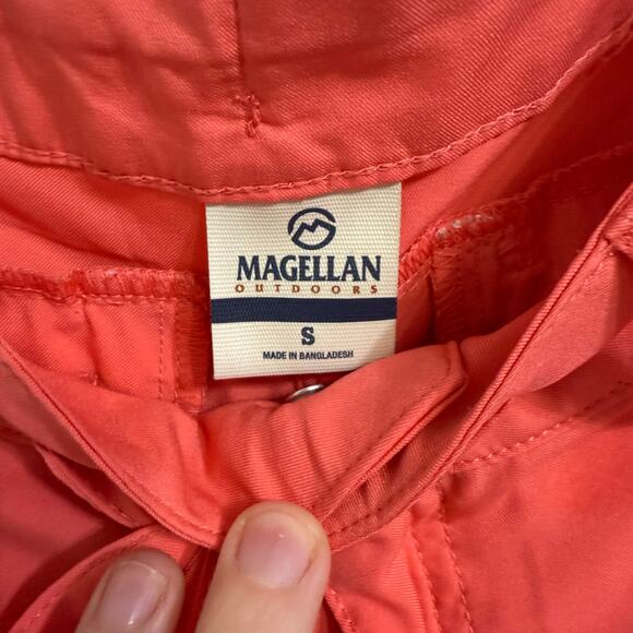 Magellan Outdoor Women’s Size Small Coral Peach Shorts Lightweight Comfort - Picture 6 of 6